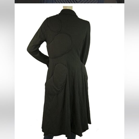 - Rundholz patana plantations black label longline lagenlook duster Coat. M - Picture 3 of 10